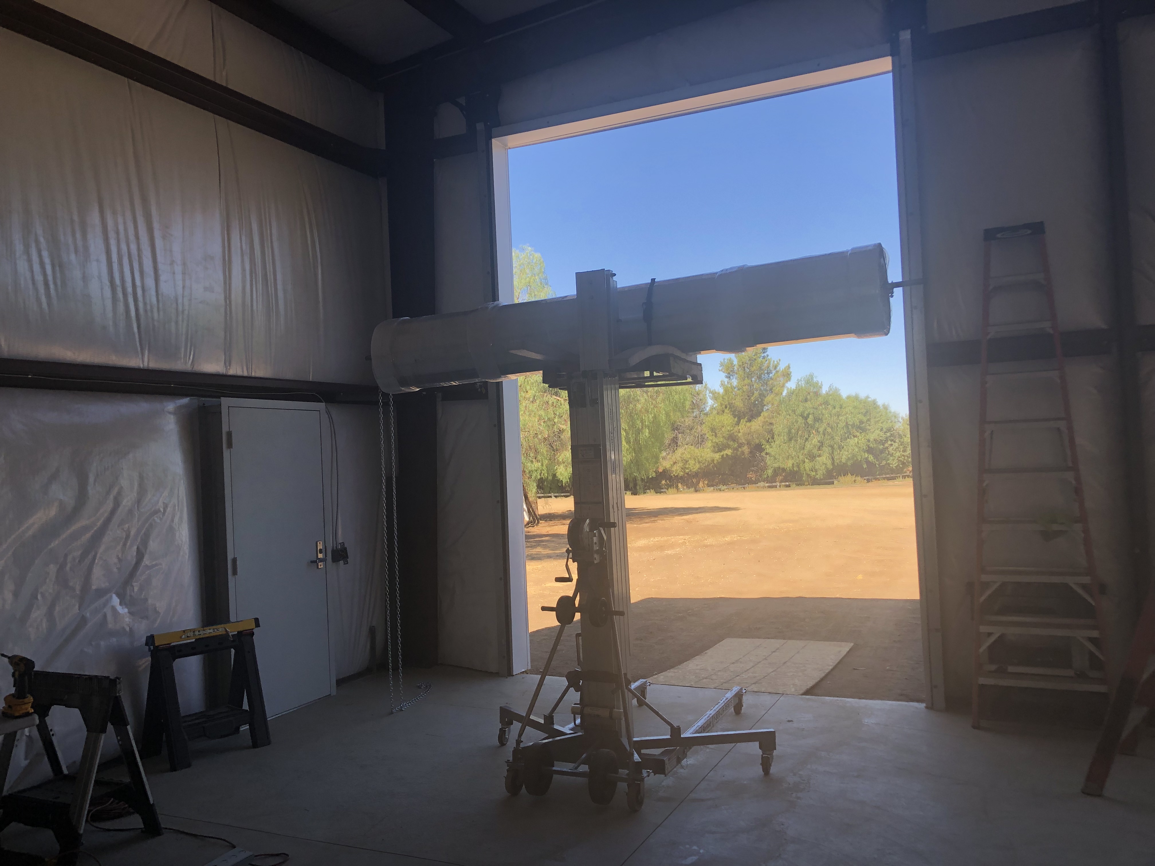 DoorWorks technician on a real Antelope Valley garage door repair call