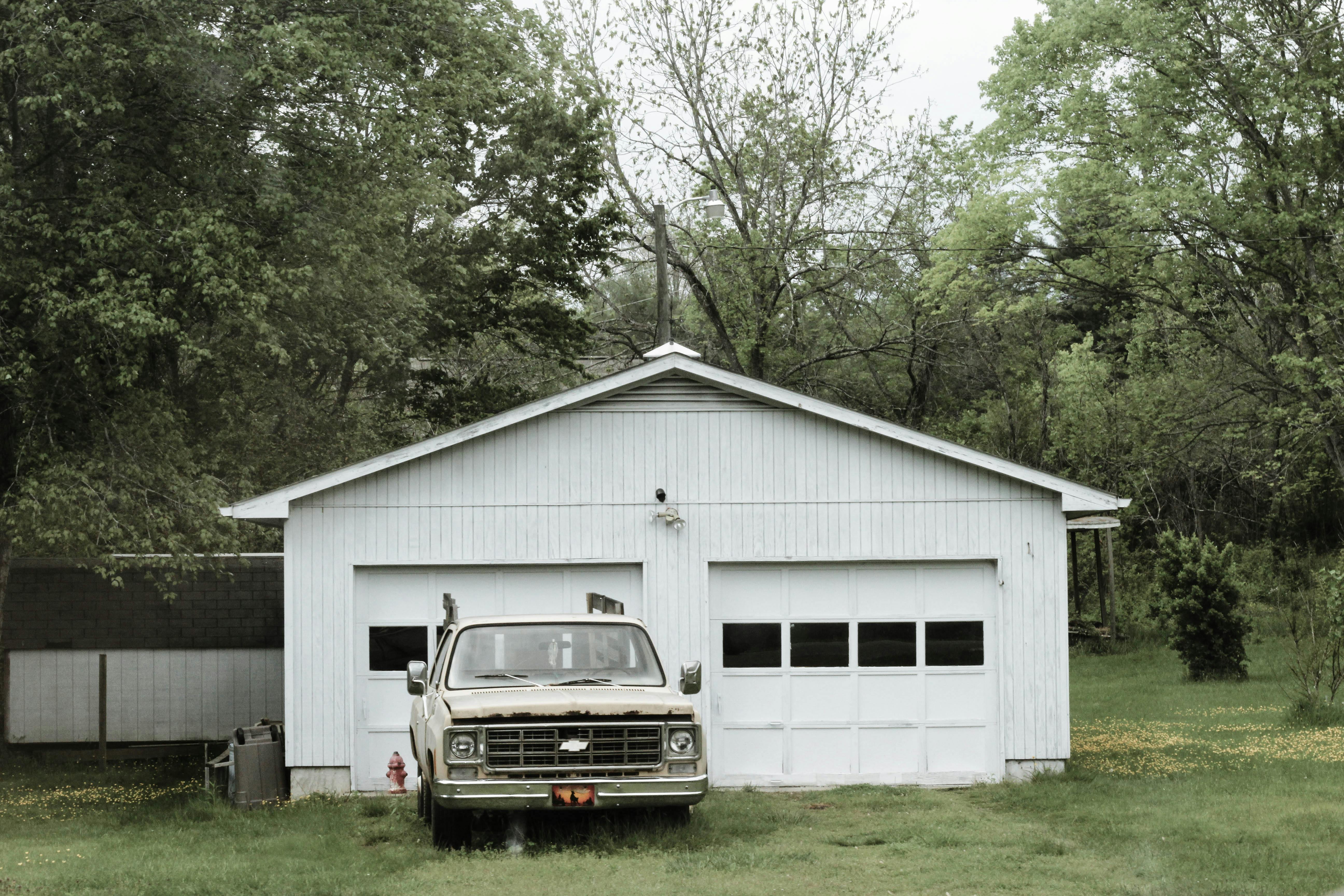 Carriage-style garage door